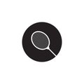 Racket badminton icon design template vector isolated Royalty Free Stock Photo