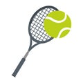 racket ball tennis equipment icon