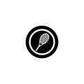 Racket logo vector icon