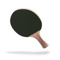 Racket ping-pong table Royalty Free Stock Photo