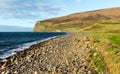 Rackwick Bay on Isle of Hoy, Orkney Royalty Free Stock Photo