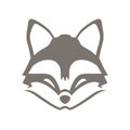 Racoon face symbol