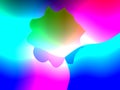 Ract advertising, multicolored artistic decorative dynamic horizontal background