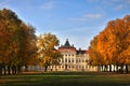 Raczynski palace and branch of national museum in Rogalin