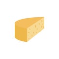 radamer cheese colored icon. Signs and symbols can be used for web, logo, mobile app, UI, UX Royalty Free Stock Photo