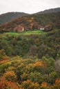 Radan mountain near Prolom Banja. Serbia Royalty Free Stock Photo