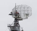 Radar Dish Closeup Silver