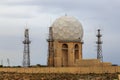 Radar dome Malta Royalty Free Stock Photo