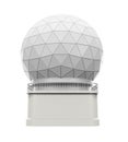 Radar Dome Station Royalty Free Stock Photo