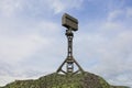 Radar - green military rotary device to scan, monitor and control air.