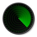 Radar. Insert your map. Royalty Free Stock Photo