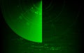 Radar scan abstract technology background