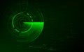 Radar scan searching abstract technology background