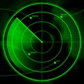 Radar Screen Royalty Free Stock Photo