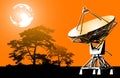 Radar of space communication