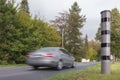 Radar speed camera Royalty Free Stock Photo