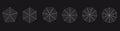 Radar or spider diagram template. Pentagon, Hexagon, Heptagon, Octagon, Nonagon, Decagon. Flat spider mesh