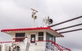 Radar and Spotlight Atop Harriott II Riverboat Royalty Free Stock Photo