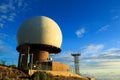 Radar station Royalty Free Stock Photo