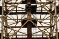 Radar System Duga at the Chernobyl Exclusion Zone, Ukraine. Abandoned soviet antenna complex