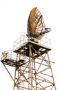 Radar tower Royalty Free Stock Photo