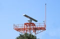 Radar tower Royalty Free Stock Photo