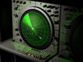 1978 radar Royalty Free Stock Photo