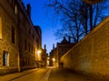 Radcliff camera in Oxford in starry night, United Kingdom Royalty Free Stock Photo