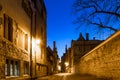 Radcliff camera in Oxford in starry night, United Kingdom Royalty Free Stock Photo