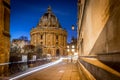 Radcliff camera in Oxford in starry night, United Kingdom