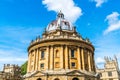 Radcliffe Camera and All Souls College at the university of Oxford. Oxford, UK Royalty Free Stock Photo