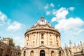 Radcliffe Camera and All Souls College at the university of Oxford. Oxford, UK Royalty Free Stock Photo