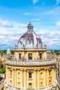 Radcliffe Camera and All Souls College at the university of Oxford. Oxford, UK Royalty Free Stock Photo