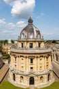 The Radcliffe Camera known as the Rad Cam or the Camera, a building of the University of Oxford, England. Royalty Free Stock Photo