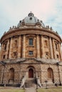 The Radcliffe Camera library in Oxford, UK, on a summer day Royalty Free Stock Photo