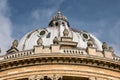 Radcliffe Camera Oxford dome against blue sky with light clouds Royalty Free Stock Photo