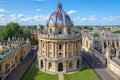 The Radcliffe Camera, a symbol of the University of Oxford Royalty Free Stock Photo