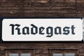 Radegast rail station