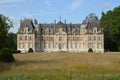 Radepont, France - july 22 2015 : the nineteen century castle