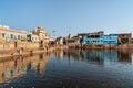 Radha-Kund holy pond in Radha Kund town at Mathura district. India