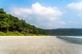 Radhanagar Beach At Andaman and Nicobar Island, India Royalty Free Stock Photo