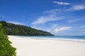 Radhanagar beach of Havelock Island, Port Blair, Andaman and Nicobar Islands Royalty Free Stock Photo