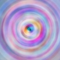 Radial abstract background in colorful tones