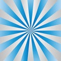 Vector Radial Grey Stripes Texture in Blue Gradient Background Royalty Free Stock Photo