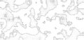Radial dotted halftone pattern. Random vector noise texture.