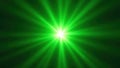 Radial green gradient, exploding starburst effect, force, energy