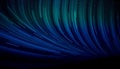 Radial star trails create a mesmerizing pattern against a night sky. Curved streaks