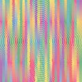 Radial Sunburst Pixels Stripe Colorful Vector Background Pattern Texture