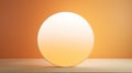 radiance light round background