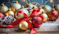 Radiant Christmas balls: a celebration of colors and joy Royalty Free Stock Photo